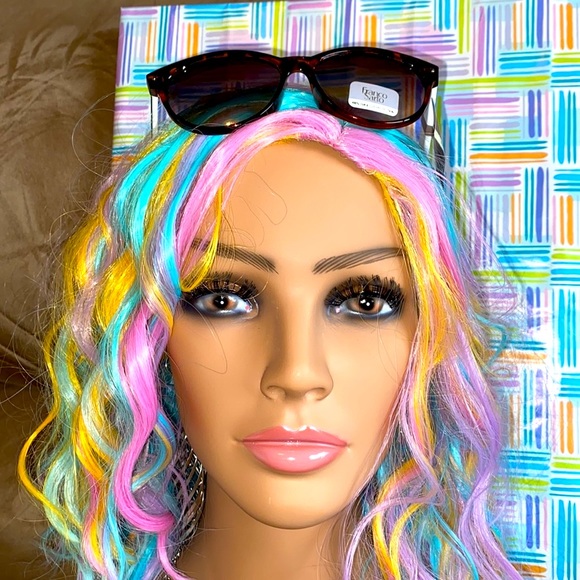 Leopard frame glasses NWT womens 100% UVA & UVB Protection Franco Sarto - Picture 12 of 16